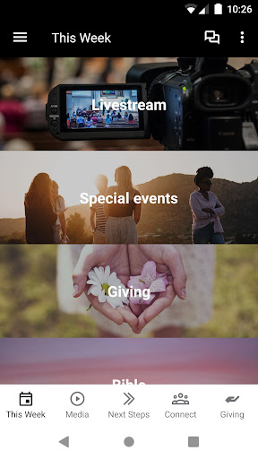 Android application Embassy of Christ Int. screenshort