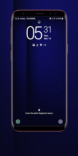 Dark Blue Wallpaper Screenshot 1 - AppWisp.com
