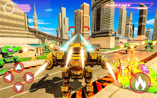 Robots de guerre 2020: Fighting Robots Strike APK MOD screenshots 3