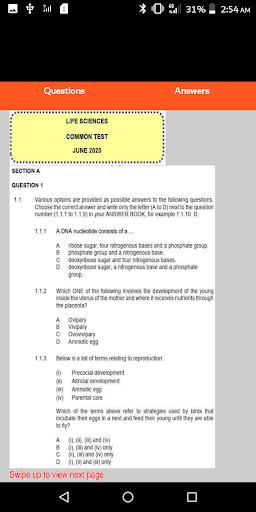 Grade 12 Life Sciences - Term 2 - June Exams