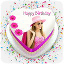 Descargar Foto en pastel de cumpleaños, editor de fotos y cr