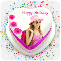 Name Photo on Birthday Cake Birthday Photo Editor