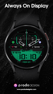 PRADO X86 - Hybrid Watch Face