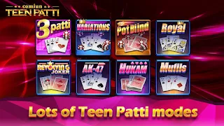 Teen Patti Comfun Card Online - Screenshot 1