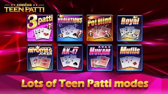 Game screenshot Teen Patti Comfun Card Online hack