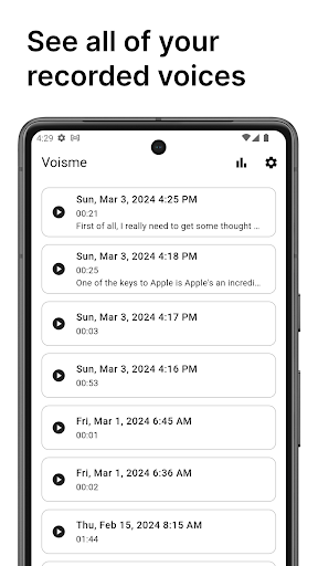 Voisme: Speech-to-Text with AI Screen 2