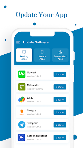 Android application Update All Apps - App updater screenshort