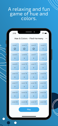Android application Hue & Colors - Find the Harmon screenshort