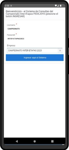 INTER-ETAPAS FEDEJOYA LAURORA