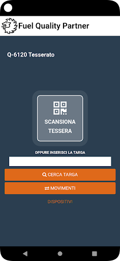 Fuel Quality Partner Screen 2