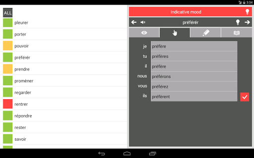 French Drills V Conjugation
