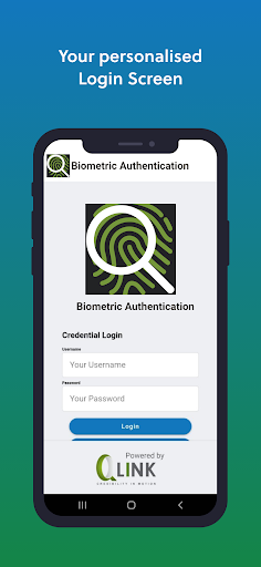 Biometric Authentication Screen 3