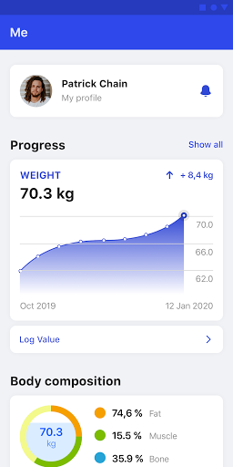 WeTrain Screen 3