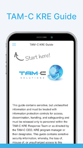 TAM-C Crisis Management Screen 3