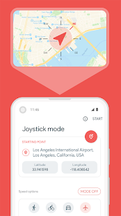 Fake GPS Joystick and Route Screenshot
