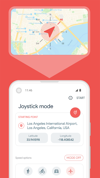 Fake GPS Joystick and Route 4.1.25 APK + Mod (Unlimited money) for Android