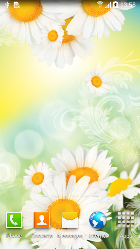 Android application Daisies Live Wallpaper screenshort