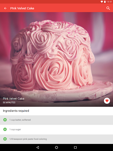 Screenshot of Dessert recipes
