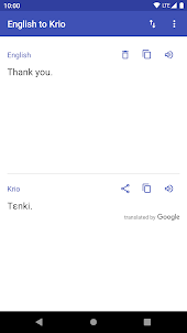 Krio to English Translator