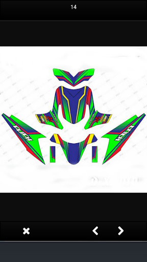 Custom Striping Motorcycle