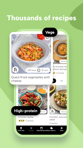 Screenshot of Fitatu Calorie Counter & Diet