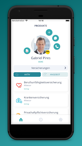 Android application Aidorando Customer screenshort