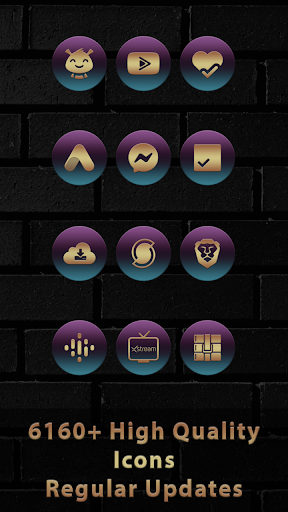 Screenshot of Precious Gold Icons