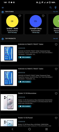 Android application Buyconn screenshort
