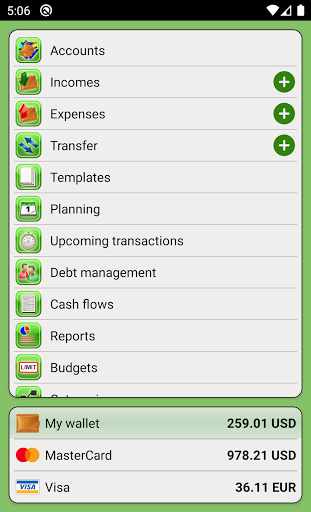 Expense Tracker Budget and Mone
