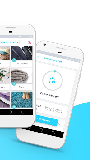 WASHROCKS - Laundry App Screen 2