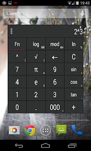 Calculator Widget Themes PRO स्क्रीनशॉट