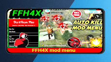ffh4x mod menu ff hackのおすすめ画像1