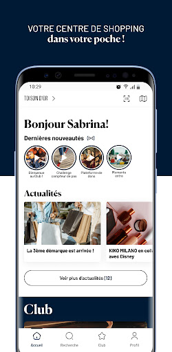 Android application Toison d'Or screenshort