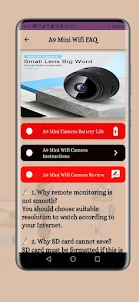 A9 Mini Wifi Camera App Guide