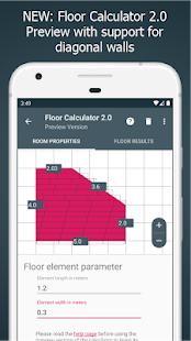 Floor Calculator: Plan & install flooring screenshots 1