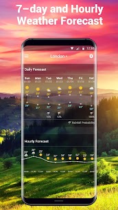 Home screen clock and weather,world weather radar For PC installation