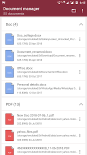 Document manager - Document organizer Capture d'écran