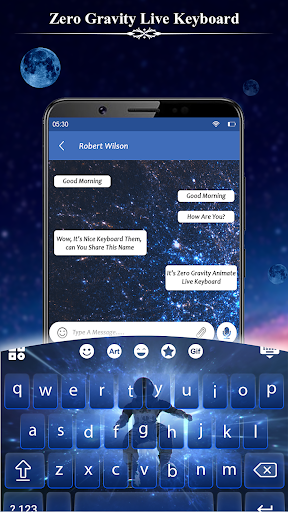 Zero Gravity Keyboard Screen 3