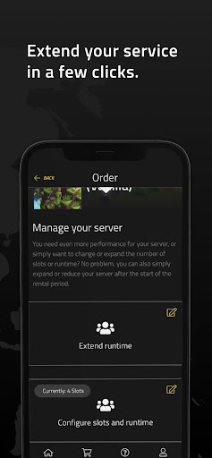 Screenshot of Nitrado