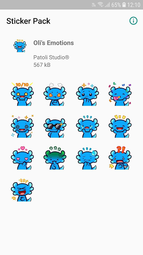 Patoli Stickers Screen 2