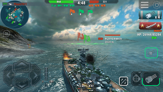 Warships Universe Naval Battle v0.8.2 Mod (Unlimited Money) Apk