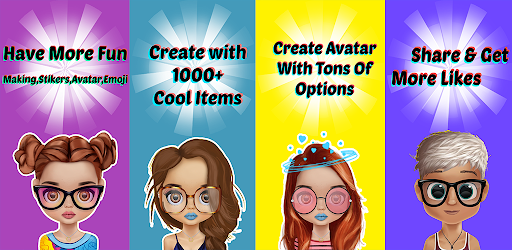 Android application Avatar 3D - Create Your Emoji screenshort