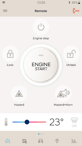 Android application Hyundai Auto Link Premium screenshort
