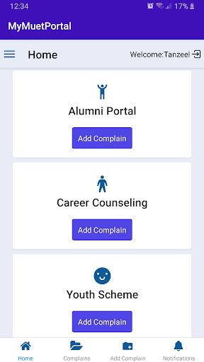 MyMuetPortal Screen 2