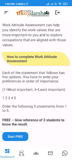 Android application Margdarshak screenshort