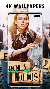 Captura de Pantalla 3 Enola Holmes Wallpaper HD 4k android