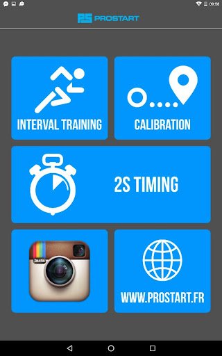 Android application PROSTART app screenshort