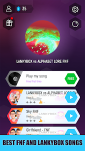 LankyBox vs Alphabet Lore FNF