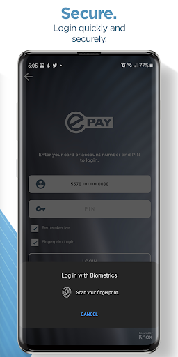 ePayMobile Screen 2