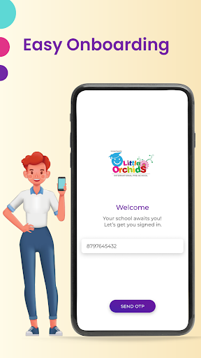 Android application Little Orchids screenshort
